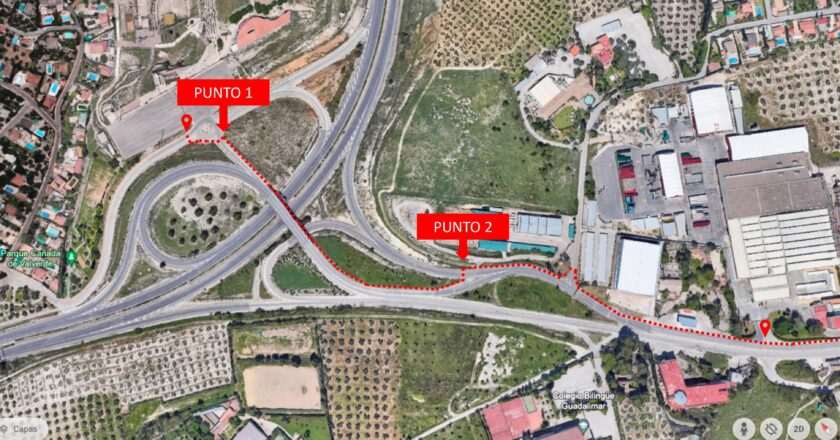 Carril peatonal tras dos décadas de accidentes en Valdeastillas