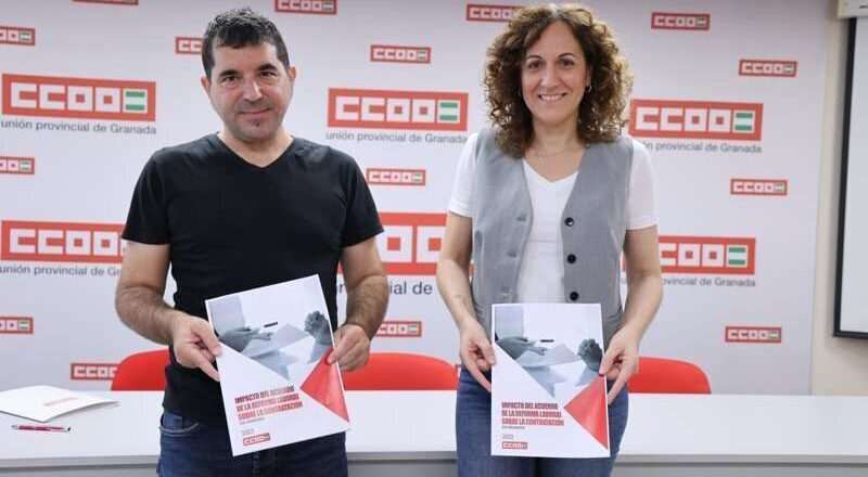 CCOO resalta el efecto de la disminución de la jornada laboral en la provincia.