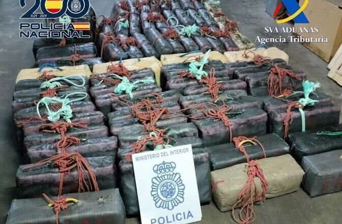 Desmantelada una red de narcotráfico con la incautación de cinco toneladas de hachís en embarcaciones de recreo