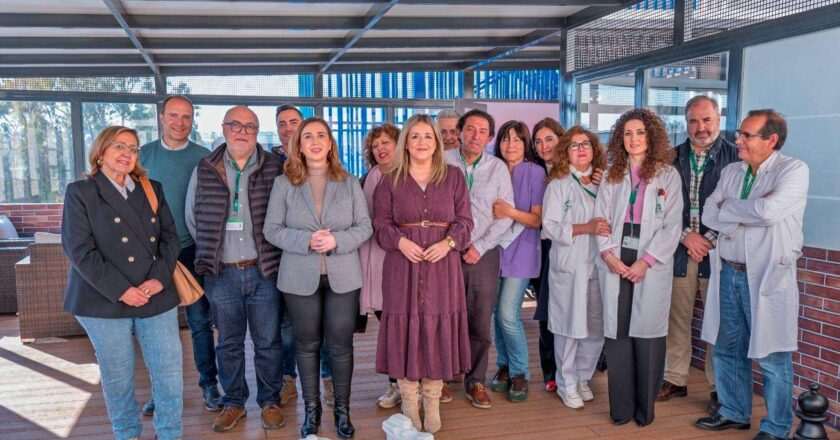 El Hospital desarrolla dos terrazas terapéuticas para pacientes de salud mental.