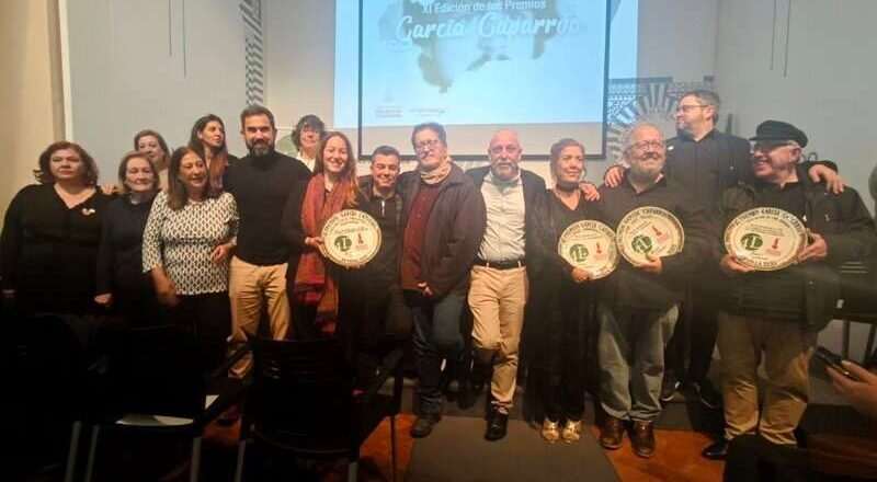 Los XI Premios García Caparrós honran a Lole Montoya, Juan José Téllez, Cine Bardem y al equipo de Pico Reja