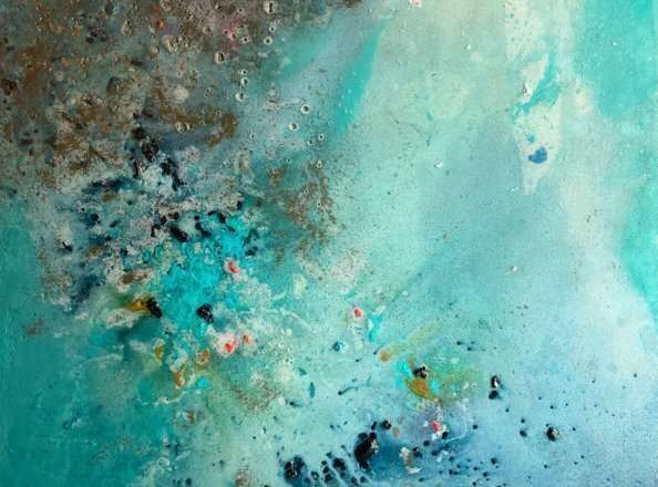 Marina Gadea exhibe su obra ‘El Paisaje sumergido’ en la Casa de Iberoamérica el próximo viernes.