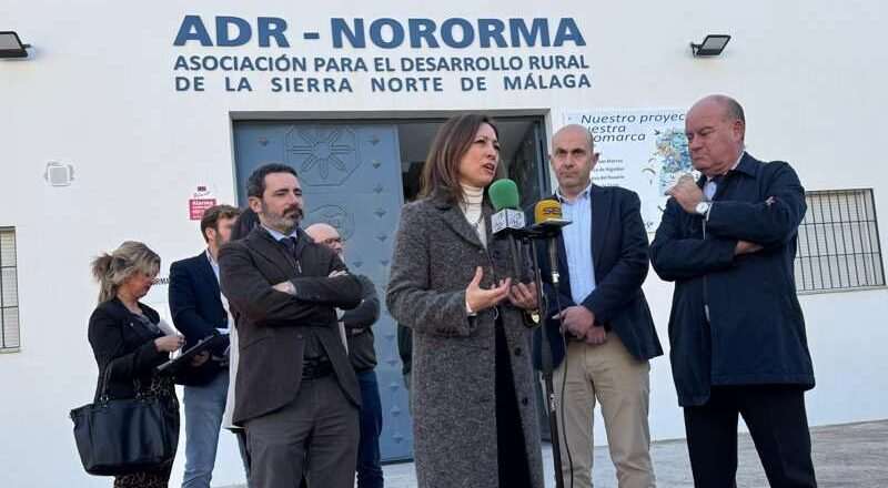 Navarro destaca la capacidad transformadora de la comarca de Antequera para convertirse en un importante nodo logístico.