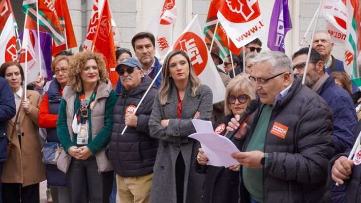 PSOE-A denuncia la falta de respeto de la Junta hacia los sindicatos que se manifestaron este domingo.