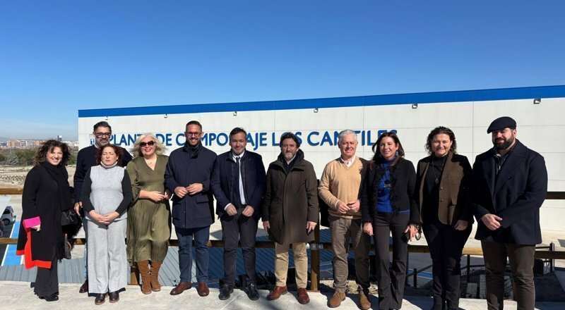 Visita de la Diputación a dos plantas de tratamiento de residuos en Madrid para explorar las mejores técnicas.