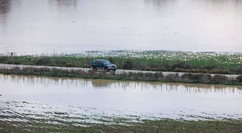 Calma en Jimena tras la activación del Plan de Emergencias por el aumento del río Hozgarganta