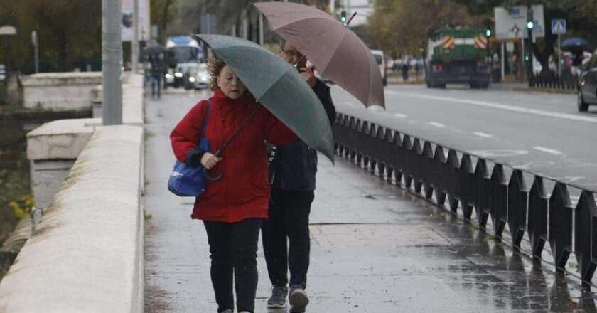 Condiciones meteorológicas en Córdoba: se espera un fin de semana lluvioso debido a la décima gran borrasca de la temporada