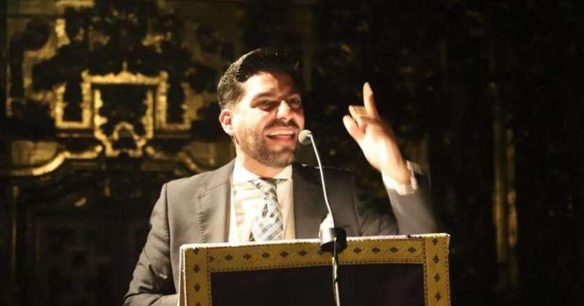 Eloy Moreno resalta en la Trinidad la importancia del costalero en el pregón costalero de Córdoba
