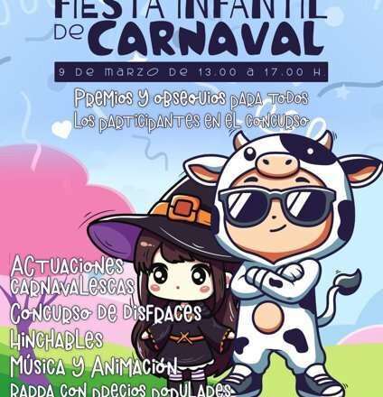Fiesta infantil en el parque de La Victoria de El Puerto de Santa María para celebrar el Carnaval