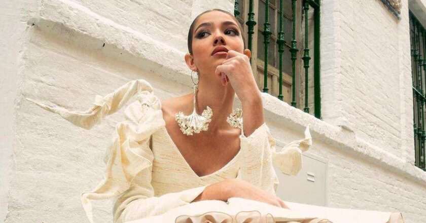 Juana Martín lanza su nueva colección de moda flamenca en Sevilla