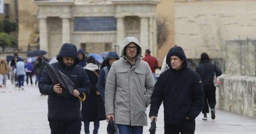 Las precipitaciones registran 54,3 litros de agua en Córdoba durante la última semana