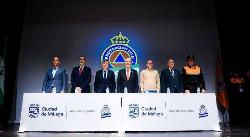 Protección Civil de Málaga destaca la labor de la Agrupación del Voluntariado en su evento anual