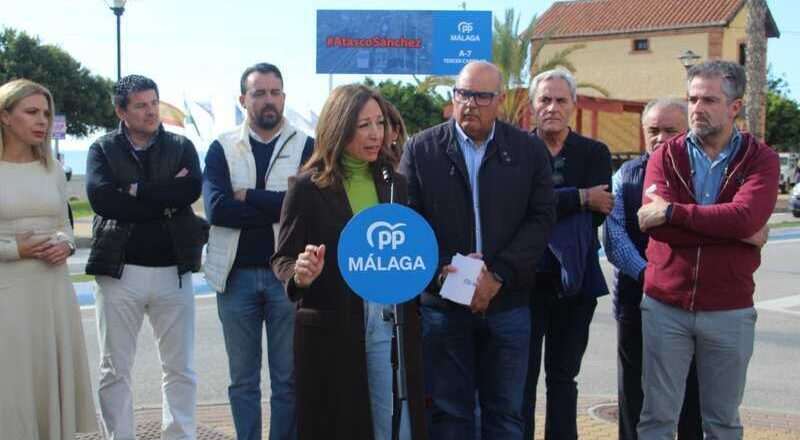 PP solicita al sector empresarial y productivo de Axarquía que se una a la demanda del tercer carril y mejoras en la A-7