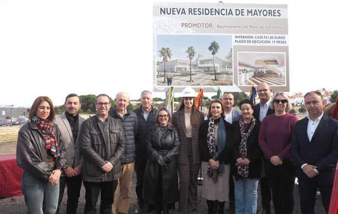 Inicia la edificación de una nueva residencia para personas mayores en Palos de la Frontera