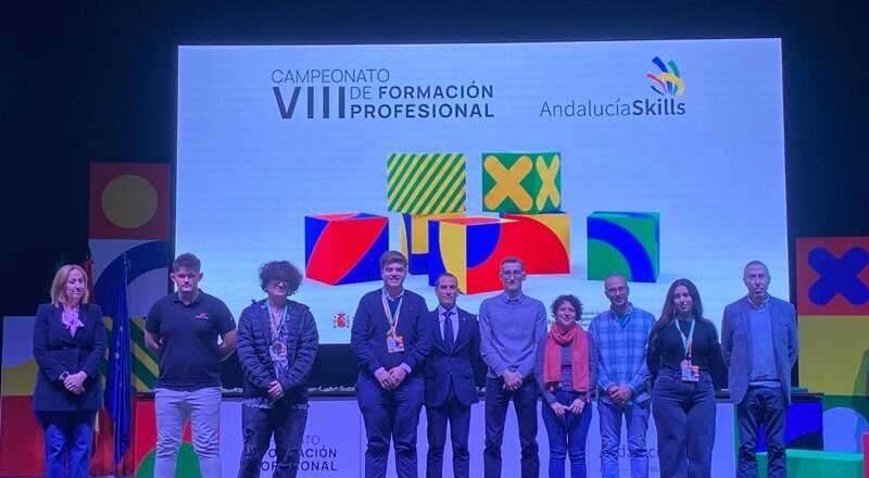 Estudiantes de Huelva destacan en el VIII Campeonato de Formación Profesional