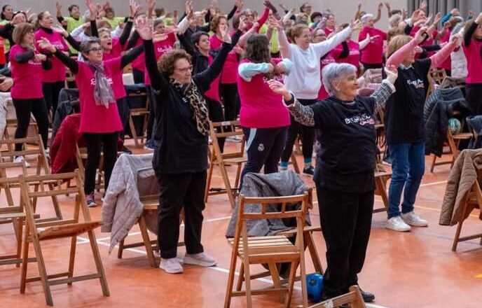 Más de 250 personas se reúnen en Cortegana por el Programa Bienestar y Salud