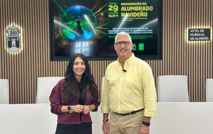 Huércal de Almería dará inicio a su Navidad el 29 de noviembre con un espectáculo de luces e ilusionismo