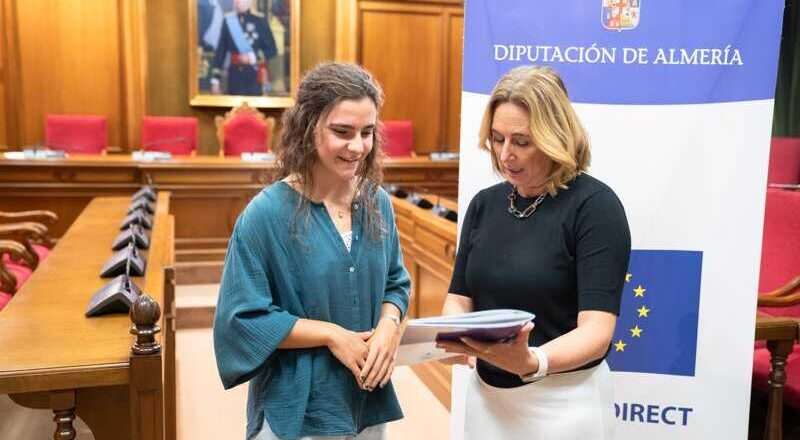 La Diputación de Almería abre oportunidades de voluntariado europeo para una joven de la provincia