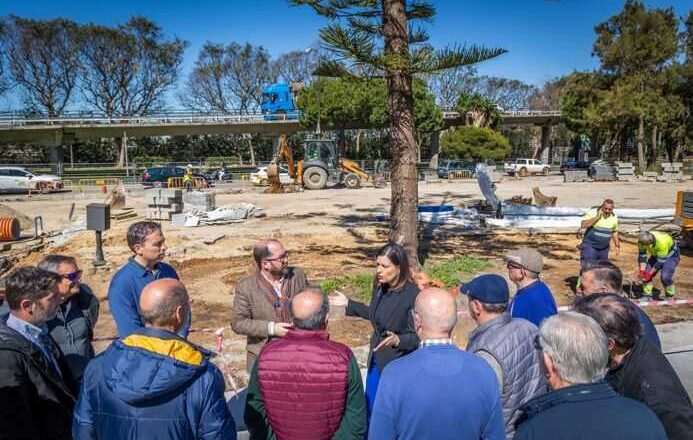 El Ayuntamiento de San Fernando informa que las obras de la avenida Pery Junquera se acercan a su finalización