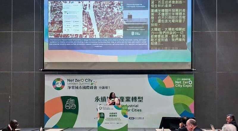 Málaga presenta su ecosistema de i
ovación y emprendimiento en el Smart City Summit de Taiwán