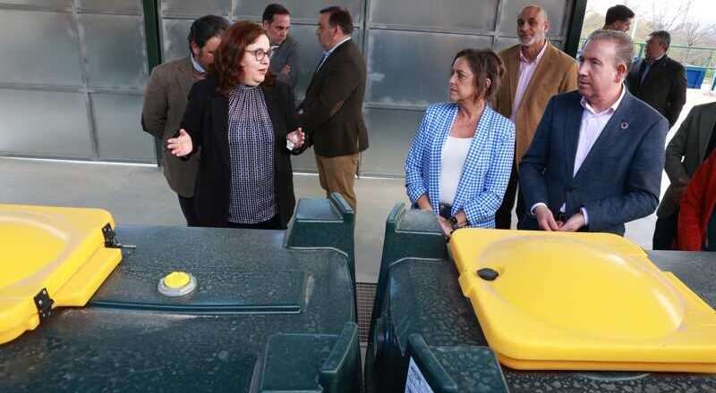 Inauguración del punto limpio de Aracena con una inversión superior a 510.000 euros
