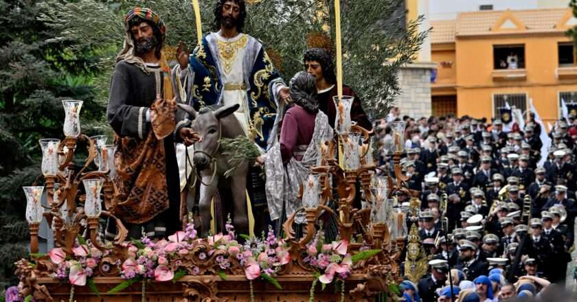 Horarios de las cofradías del Domingo de Ramos en Jaén