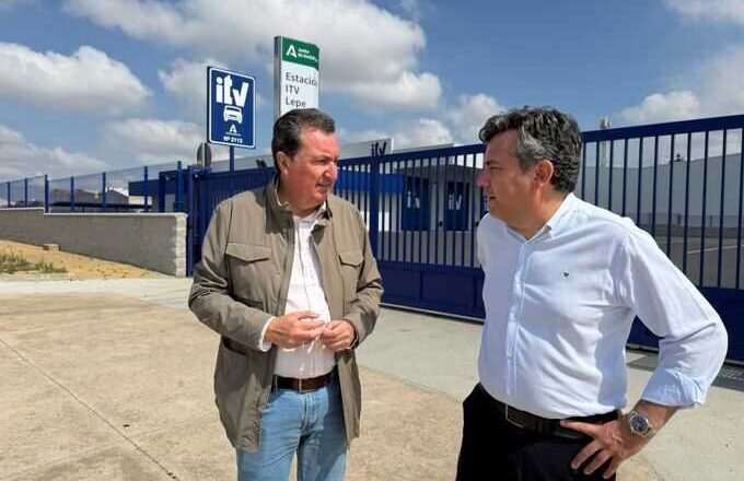 El PP resalta la ITV de Lepe como modelo de la agenda inversora de la Junta en la Costa Occidental