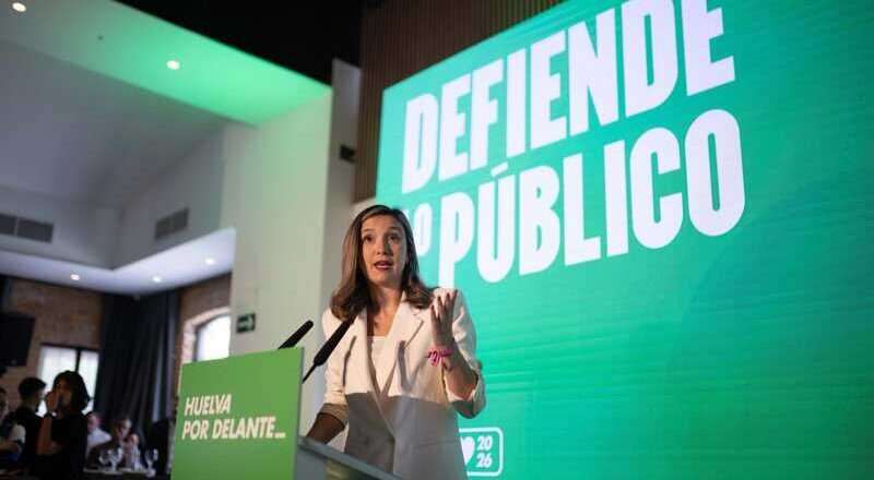 Márquez expone el proyecto del PSOE para Huelva centrándose en vivienda y servicios públicos