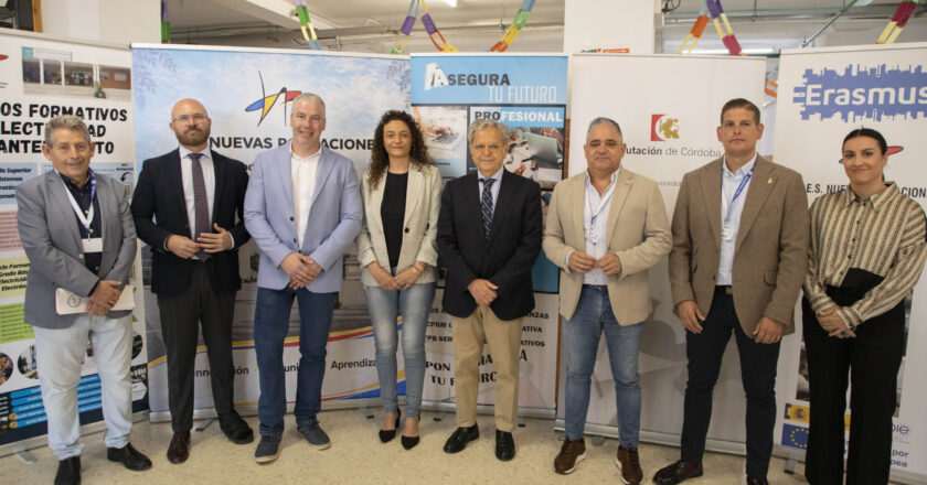 La Diputación de Córdoba participa en el III Encuentro Empresarial IES Nuevas Poblaciones de La Carlota