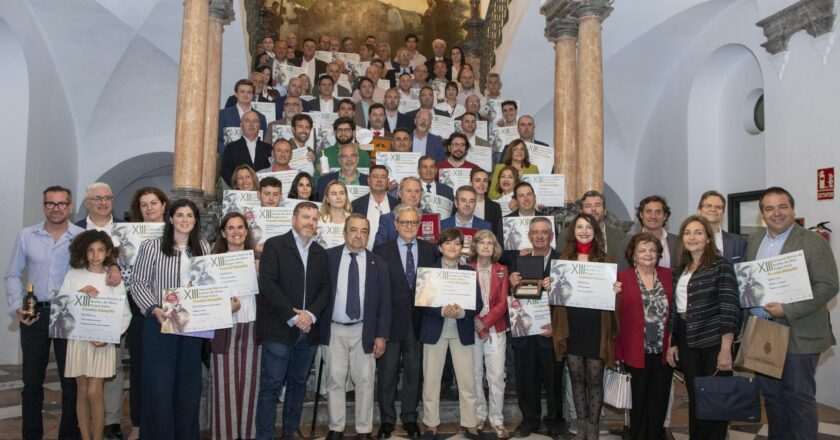 Entrega de premios del concurso ibérico AOVE Mezquita en la Diputación