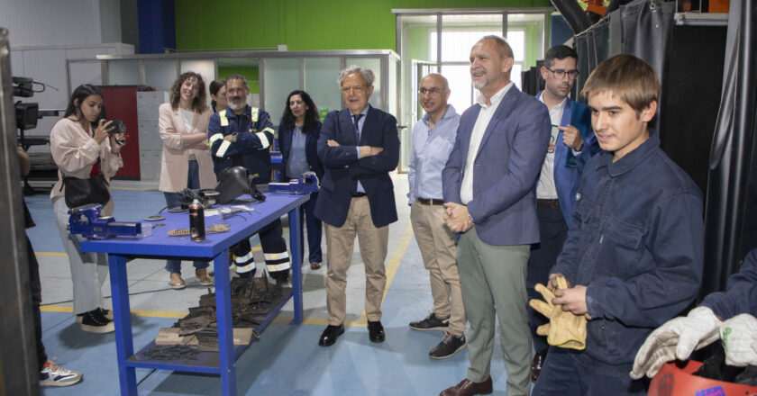 Visita a las instalaciones del centro de Dos Torres que ofrece el Grado Superior FP Dual de Soldadura y Calderería