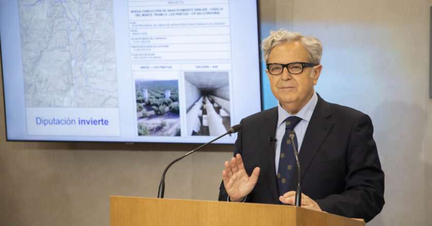 El Pleno de la Diputación discutirá el proyecto del segundo tramo de la conducción de agua en el sur de la provincia