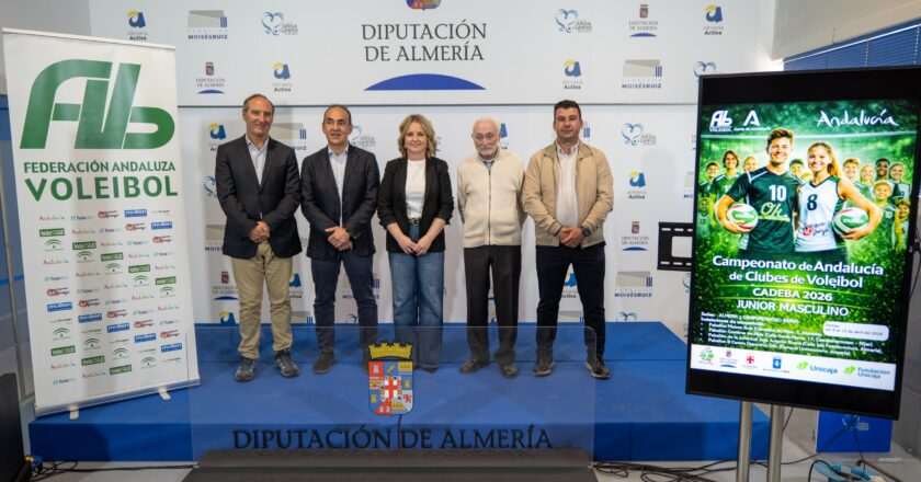 Almería será sede del Campeonato Junior masculino de Andalucía de Clubes de Voleibol 2026