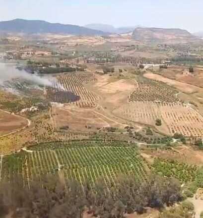 Incendio forestal en Pizarra ha sido controlado