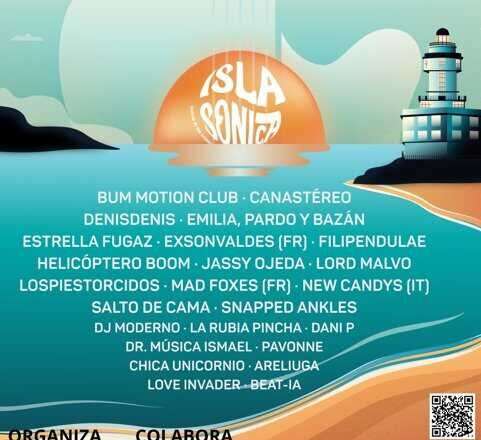 El festival indie Islasónica 2026 revela su cartel musical en la Fundación Caja Rural del Sur