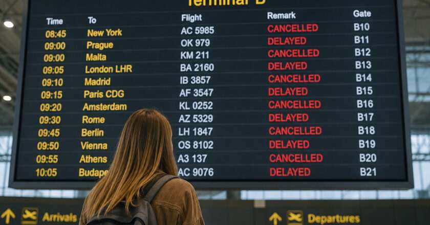 Consumo destaca la obligación de las aerolíneas de ofrecer asistencia gratuita por retrasos en los vuelos