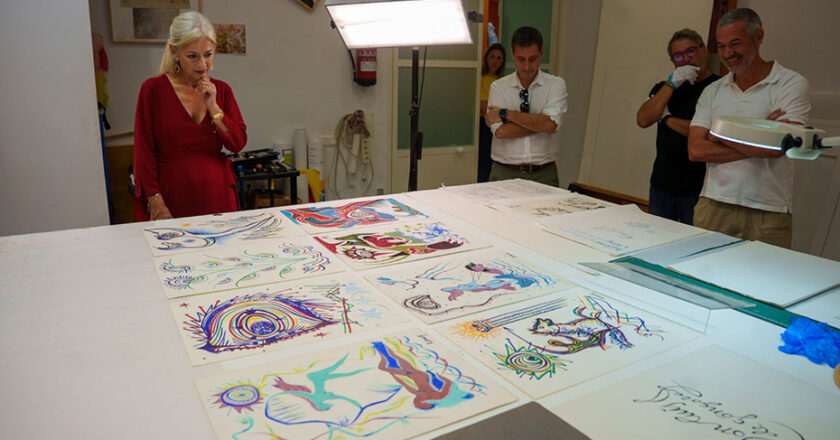 La Consejería de Cultura añade una obra inédita de Rafael Alberti al CAAC