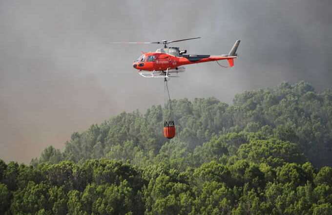 El Plan Infoca controla el incendio en el paraje El Moralejo de Almonte