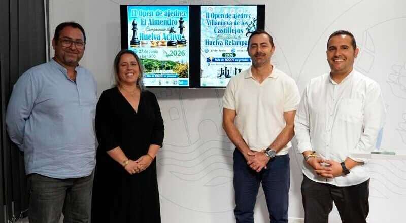 El Almendro y Villanueva celebran este sábado dos torneos de ajedrez con la participación de 80 jugadores