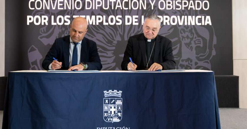 Diputación y Obispado fortalecen su colaboración en apoyo a los templos de la provincia