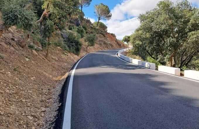 Seis carreteras de la red provincial son abiertas por la Diputación en junio