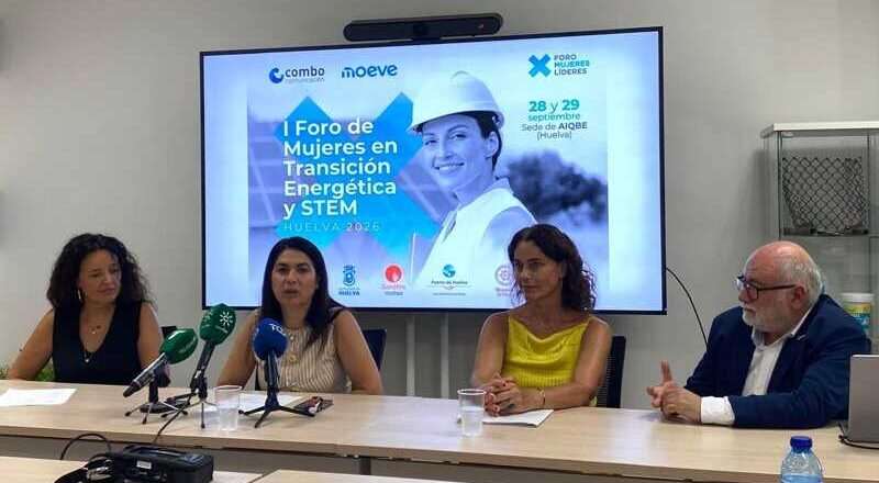 Inauguración del I Foro de Mujeres en Transición Energética y STEM en Huelva