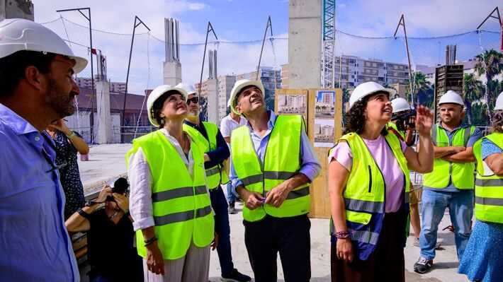 Avance del 25% en las obras de las 53 viviendas de alquiler social en la Avenida de Marconi