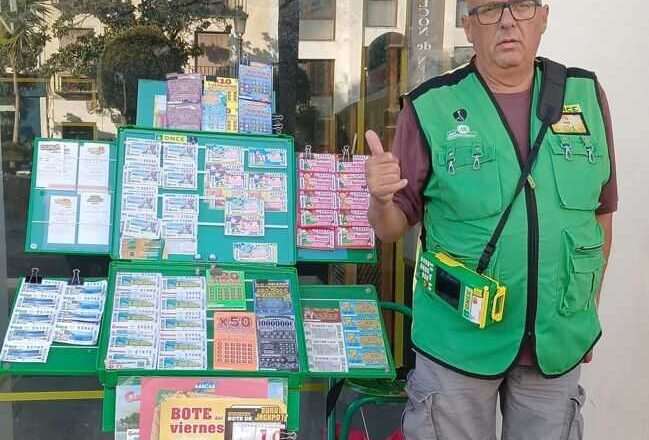 La ONCE distribuye 1,5 millones de su Sueldazo en Nerja