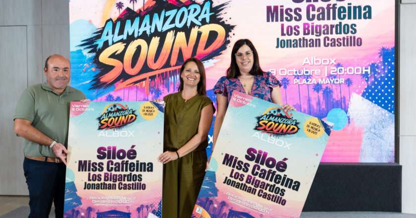 Almanzora Sound traerá lo mejor de la música actual a Albox el 9 de octubre