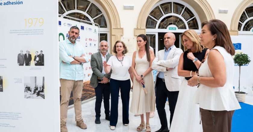 Exposición ‘Andalucía, 40 años creciendo en Europa’ en la Diputación