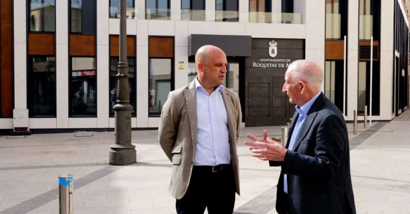 Roquetas de Mar avanza en la construcción de su nueva Casa Consistorial con el apoyo de la Diputación