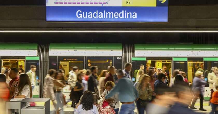 Récord de viajeros en los metros andaluces con más de 32 millones en el primer semestre del año