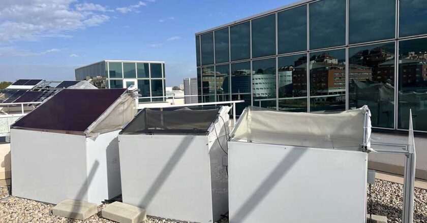 Paneles solares semitransparentes optimizan el microclima en invernaderos