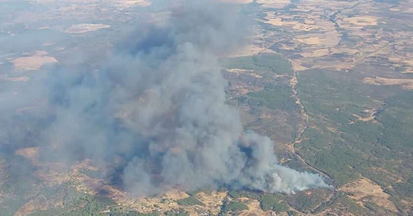La Junta activa el Plan Infoca en fase de emergencia por incendio en Niebla, Huelva